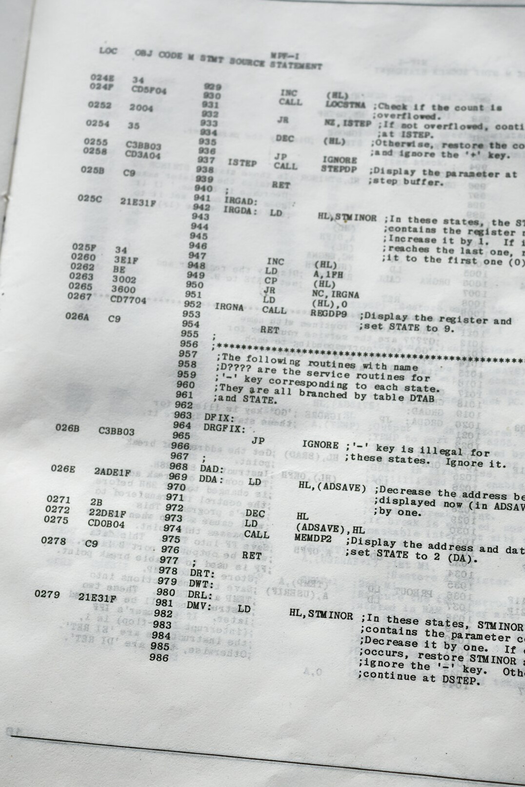 Production schedule document with a running order laid out on a desk